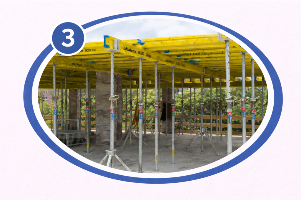 obrázek v rámci Stropné debnenie